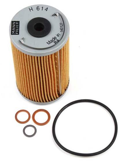 Mercedes Engine Oil Filter 0001802409 - MANN-FILTER H614N